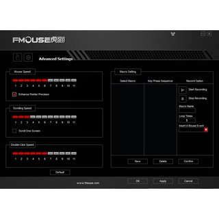 Chuột Game thủ LED RGB 2500DPI Professional