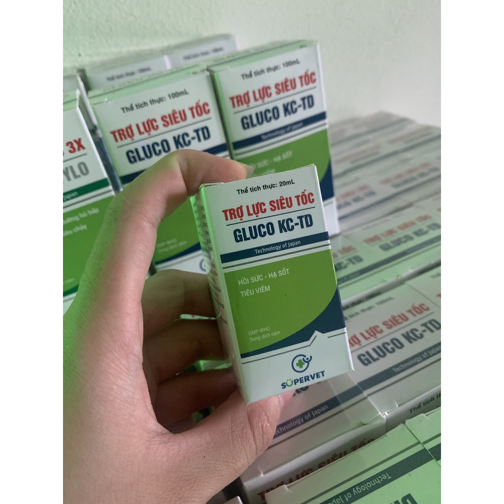 1 lọ Gluco k+c - Thú y