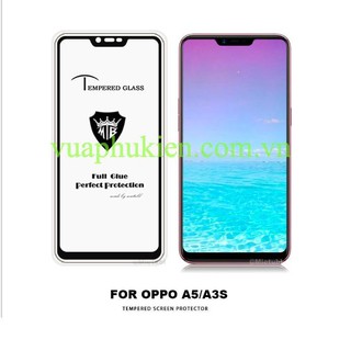 Kính cường lực Oppo A3s 5D Full màn hình