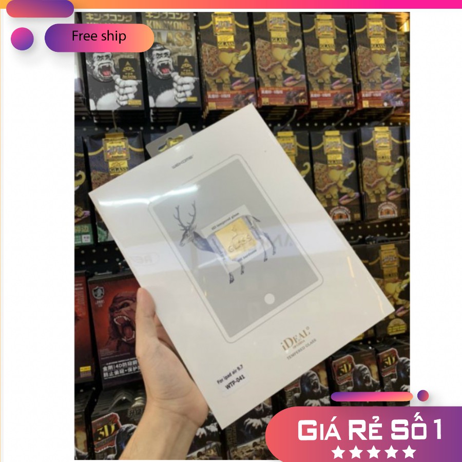 Kính cường lực WEKOME WK KINGKONG chính hãng dành cho iPad Mini4/5 , iPad 5/6/7/8/9, iPad 10.2 2018/2020, iPad 11
