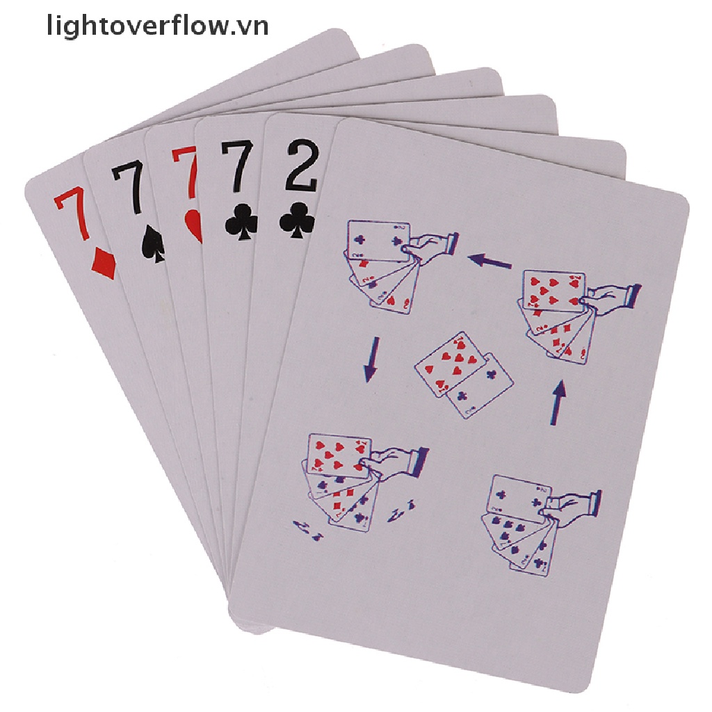 Bộ 4 Thẻ Bài Biến Hình 7-2 Thẻ biến dạng thẻ ma thuật