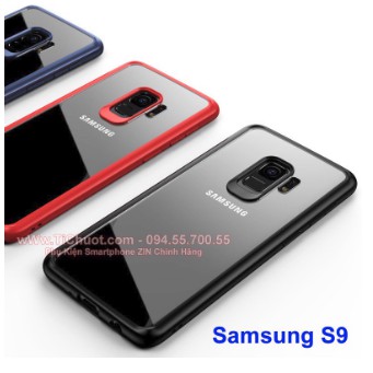 Ốp lưng Samsung S9 Likgus Cứng Trong Viền dẻo màu