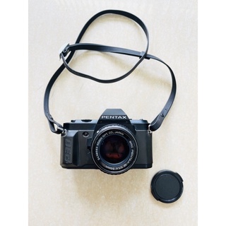 Máy ảnh film Pentax P30N + lens SMC Pentax M 50mm f1.4 ngàm Pentax K
