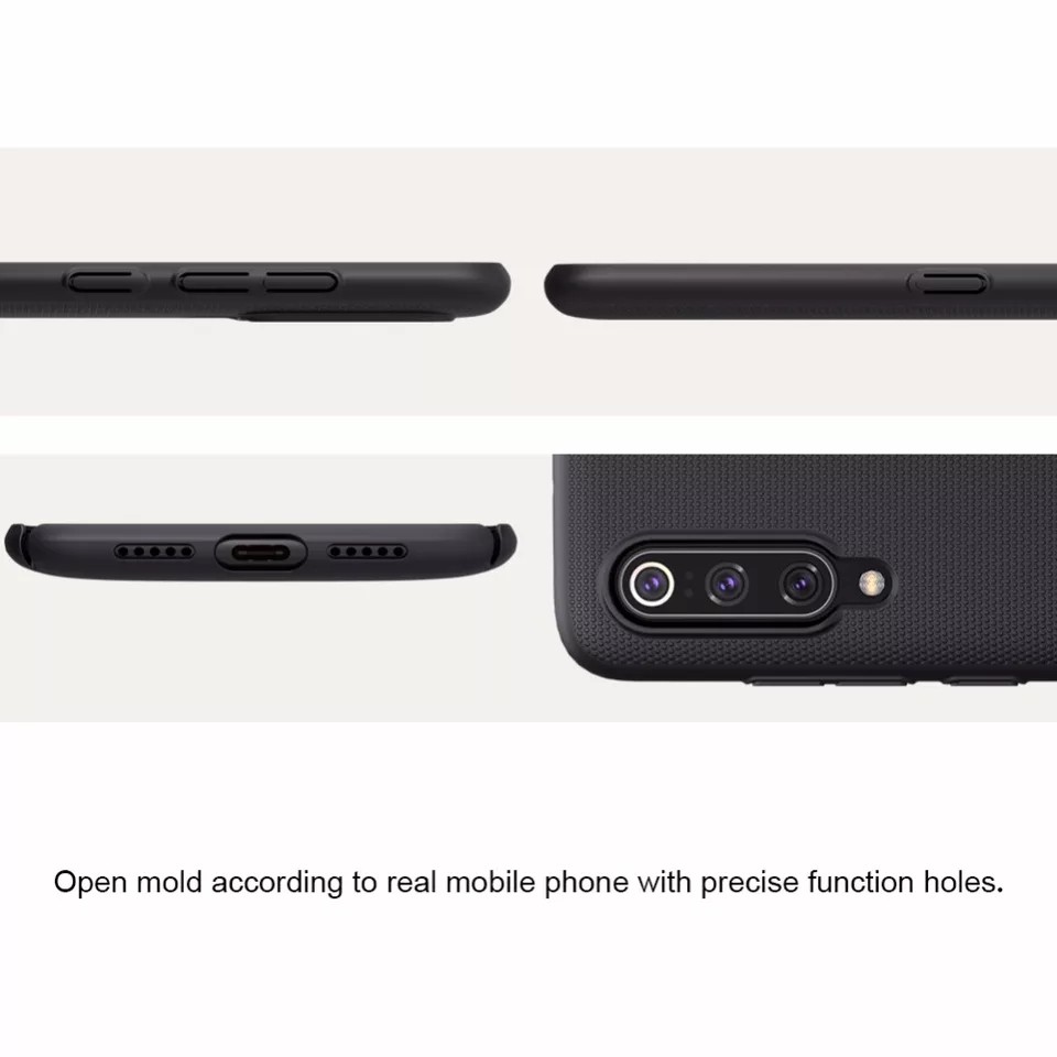 Ốp Lưng Nillkin PC Chống Vân Tay Xiaomi Redmi K40, K40 Pro, Poco F3, Poco F3 Pro, Mi 9, Mi 9 Explorer