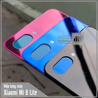 Nắp lưng kính thay thế cho Xiaomi Mi 8 Lite