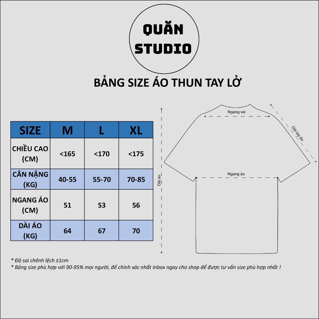 Áo thun tay lỡ unisex form rộng, áo phông nam nữ form rộng QAT07