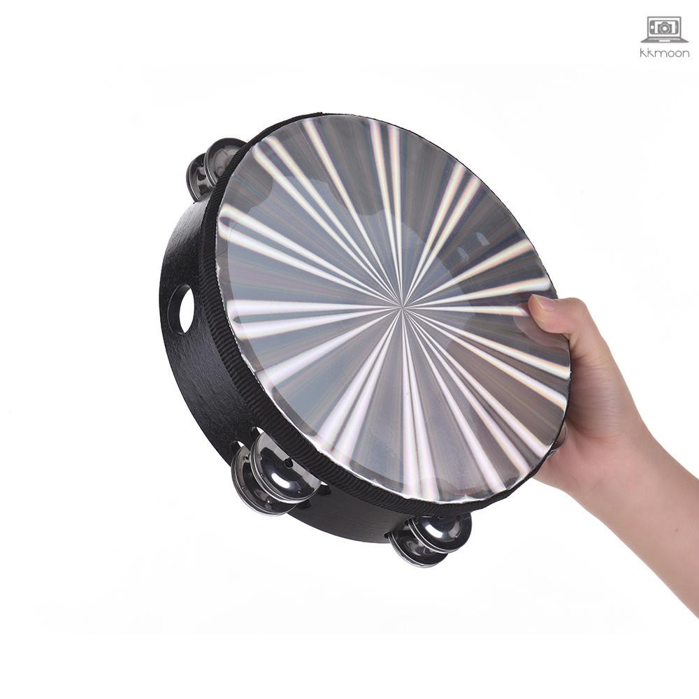 Trống Lục Lạc Gỗ 10 Inch