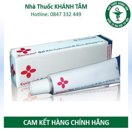 ! GEL MỜ SẸO CURIOSIN (15G) - MỜ VẾT THÂM, NHANH LÀNH VẾT THƯƠNG, MỤN, CÔN TRÙNG ĐỐT ! !