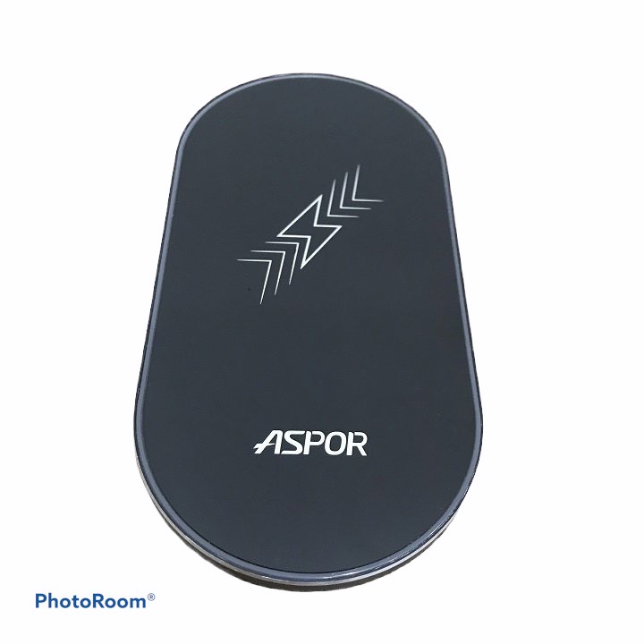 ✨A522 - 10W✨ Đế Sạc Nhanh ASPOR Cho IPhone 11 Pro Xs Max X Xr/Samsung S20 Xiaomi Mi Thiết Kế Không Dây 10W Qi Cổng USB