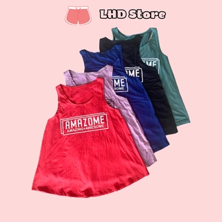 Áo thun ba lỗ form rộng unixex cá tính