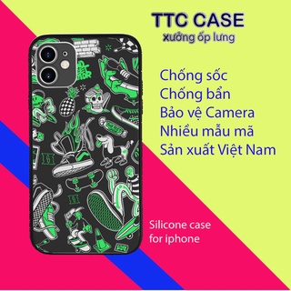 Ốp lưng ốp đt iphone vanz sticker độc đẹp lạ đủ 3 màu cho iphone ttc case vanpod00009
