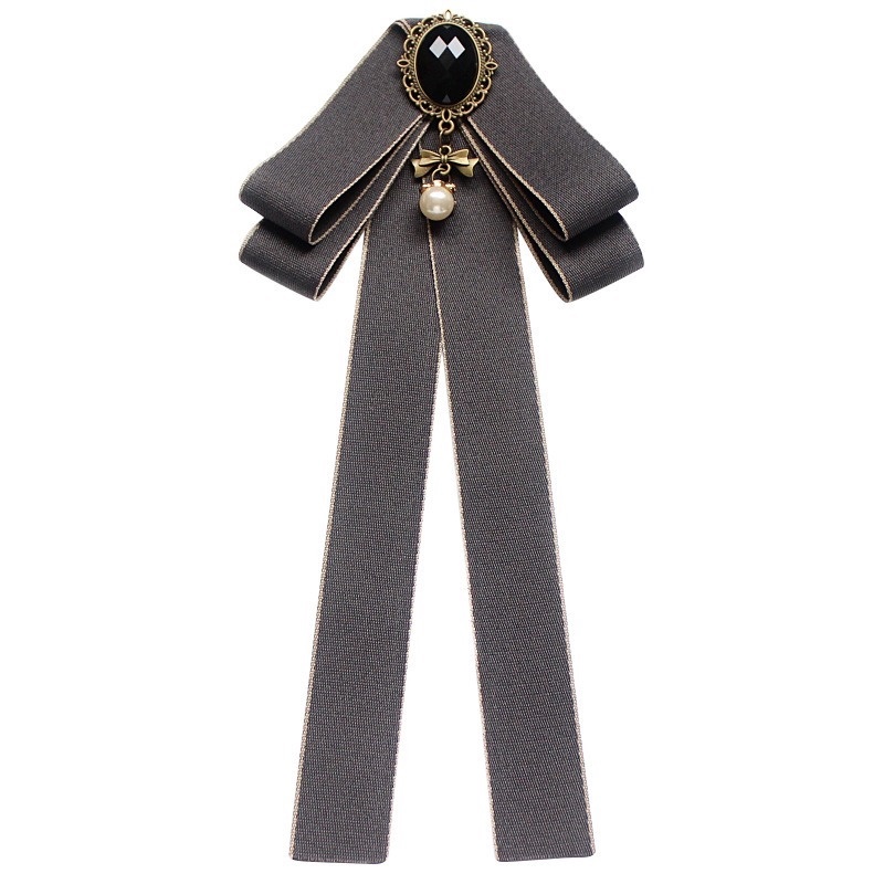 Nơ Đeo Cổ Đính Đá Pha Lê Màu Sắc Trơn Tùy Chỉnh Thời Trang Cho Nữ