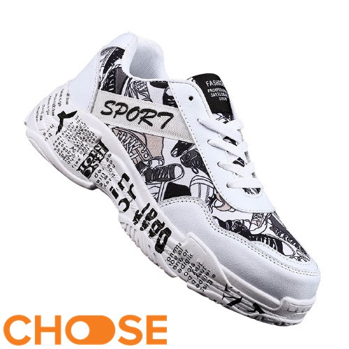 Giày Nam Choose Sneaker Phối Nhiều Màu Kiểu Dáng GEOMATRIC Thu Đông | BigBuy360 - bigbuy360.vn