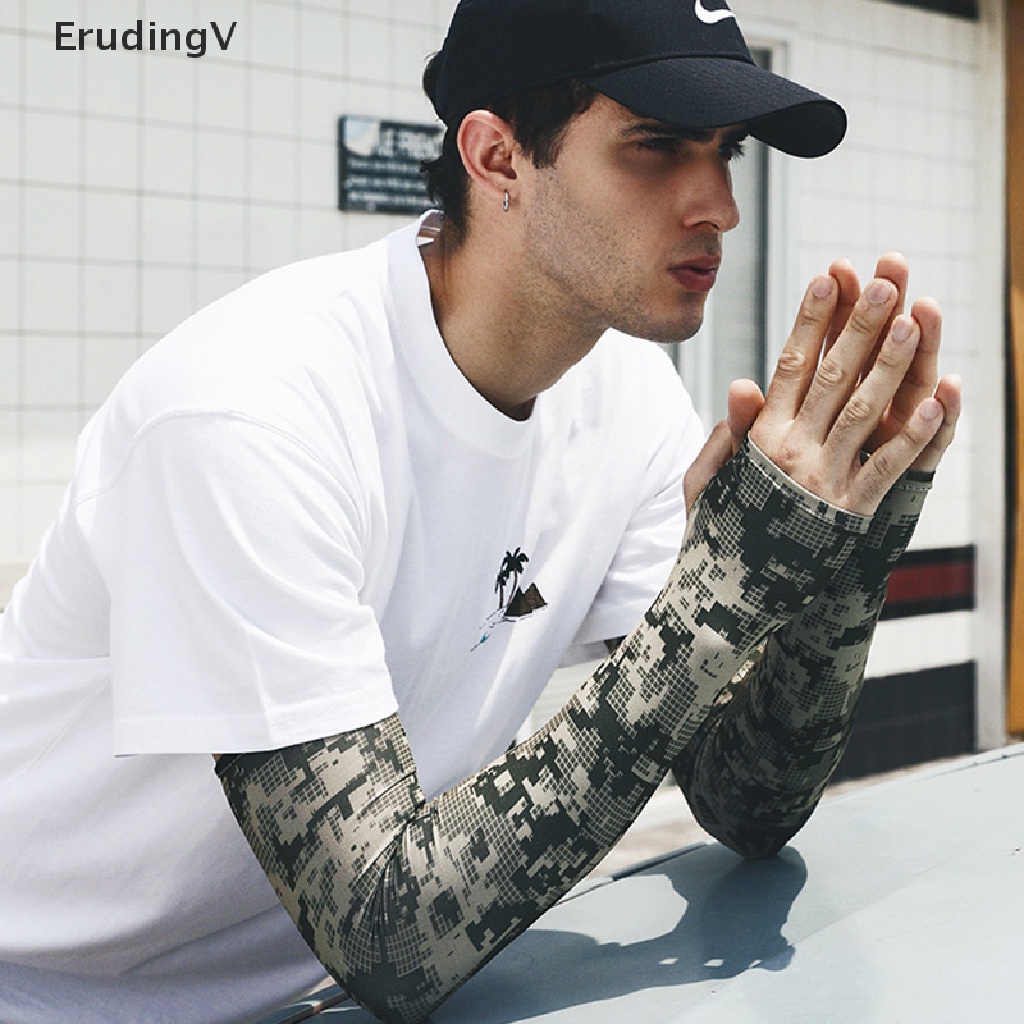 Găng Tay Dài Bằng Lụa Lạnh Chống Tia UV Họa Tiết Rằn Ri