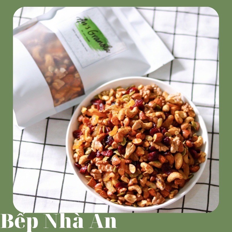 [Mã 156FMCGSALE hoàn 8% đơn 500K] Granola cao cấp (Không yến mach) - 500g