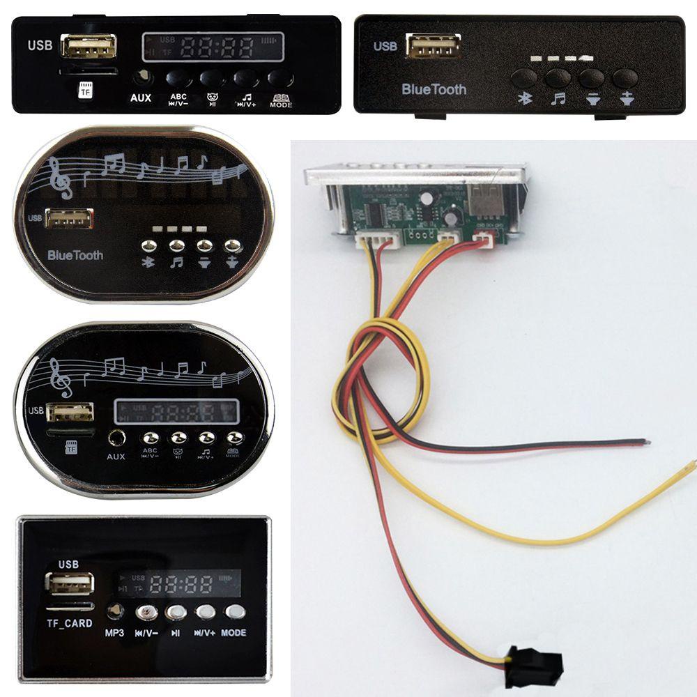 Máy Nghe Nhạc MP3 Và Thẻ TF 12V Cho Xe Hơi Điều Khiển Từ Xa Kèm Phụ Kiện