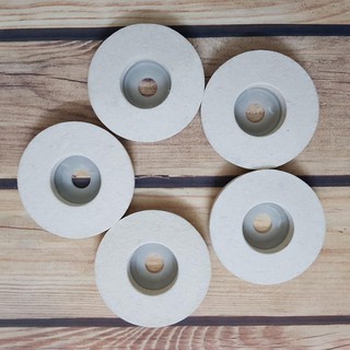 5 nỉ trắng đánh bóng d100mm