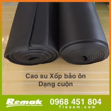 Xốp tấm Bảo ôn - Cao su xốp Cách nhiệt Dạng tấm Khổ 1m