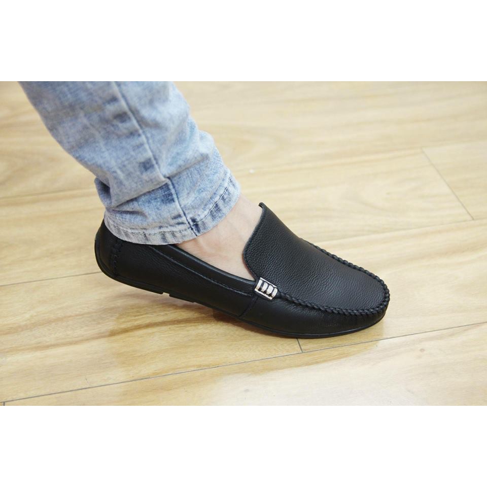 Giầy lười Nam da bò T-04