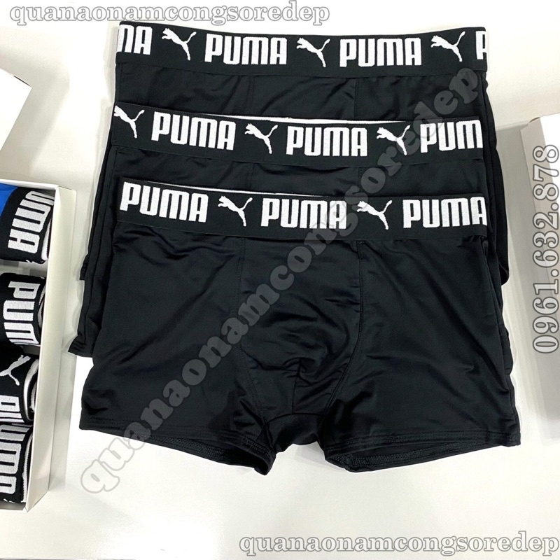 Hộp 4 quần đùi nam PM... chất vải thun lạnh, co giãn 4 chiều, thoáng khí,mát mẻ, không nhăn, không xù, không bay màu