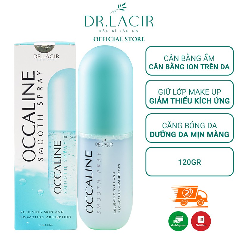 Xịt Khoáng OCCALINE SMOOTHING SPRAY DR LACIR