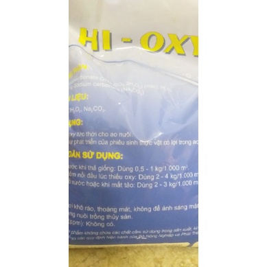 OXY CẤP CỨU cho tôm cá- OXY HM- cung cấp oxy nhanh chóng từ đáy ao- dạng viên