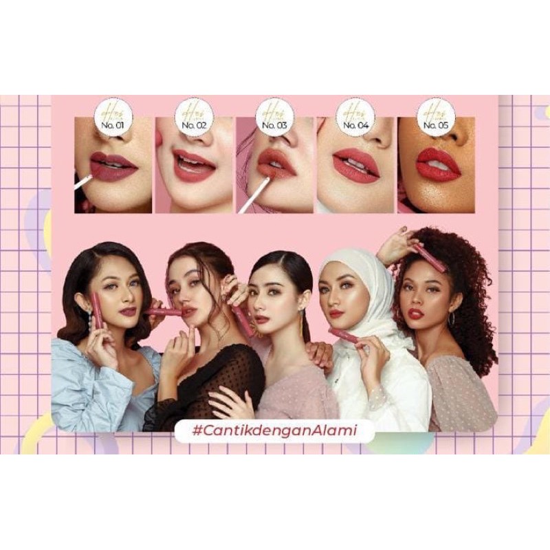 (Hàng Mới Về) Son Môi Hei Màu Lì / Heslin Mờ / Matte