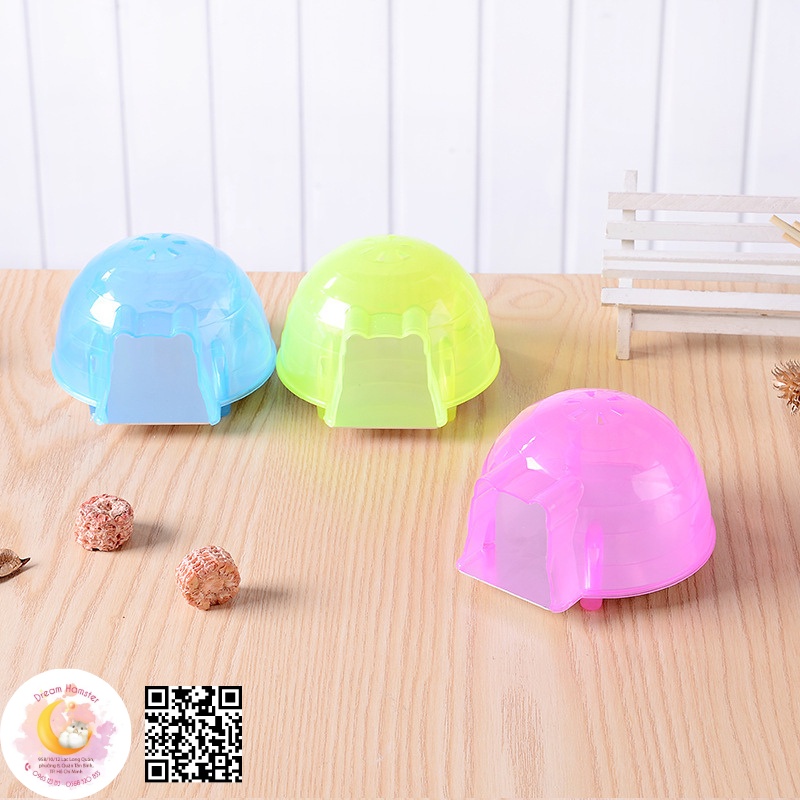 Nhà ngủ làm mát cho Hamster (11*10.2*7cm)