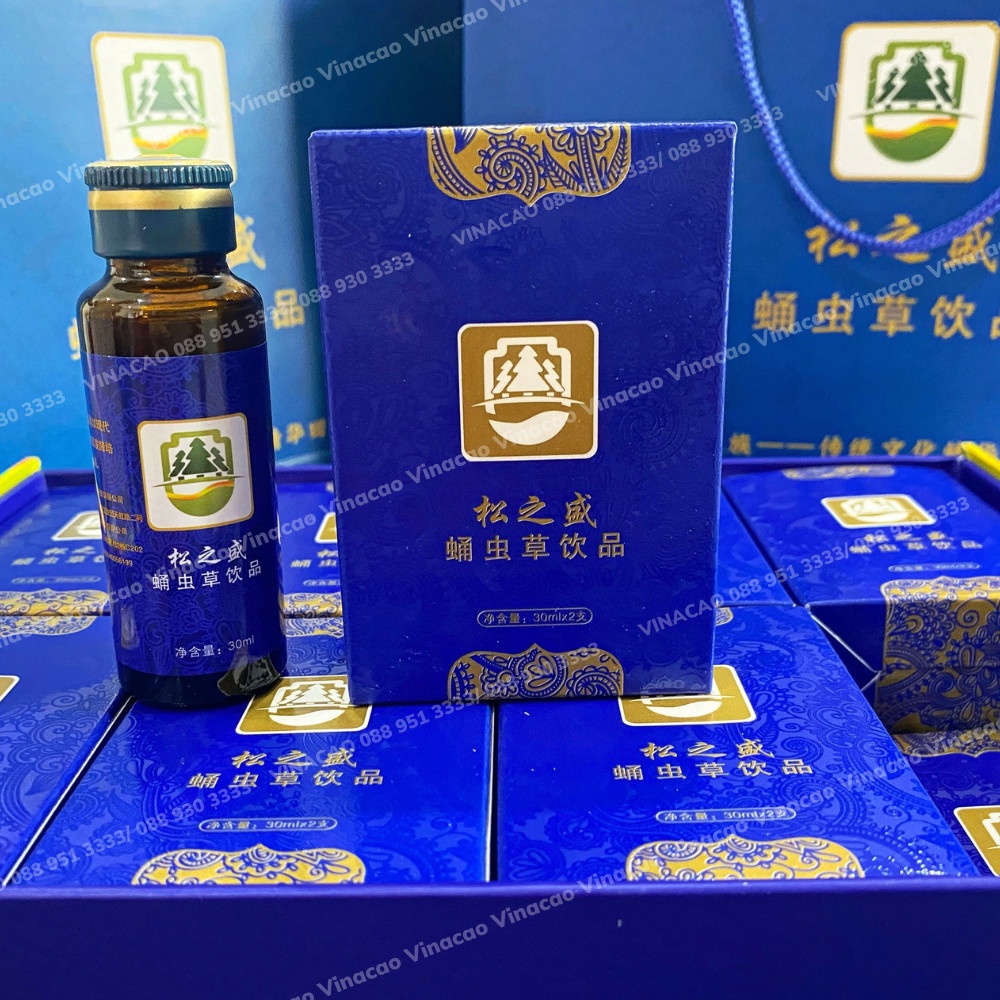 Đông trùng hạ thảo Trung Hoa cao cấp dạng nước - Bồi bổ sức khỏe, tăng sức đề kháng, bổ gan, giảm mỡ máu