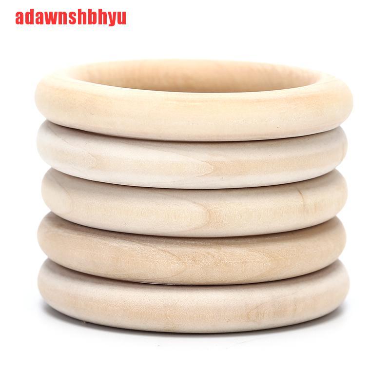 1 Túi Hạt Gỗ Tròn Tự Nhiên Dùng Làm Trang Sức DIY