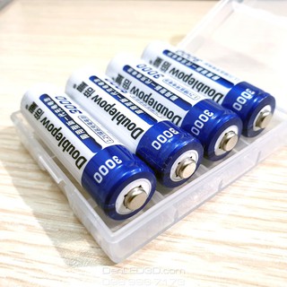 Pin Sạc DoublePow 3000Mah Kèm Bộ Sạc, Dung Lượng Thật, BH 1 Đổi 1