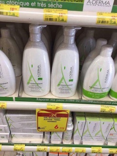  SỮA TẮM ADERMA Pháp 500ml