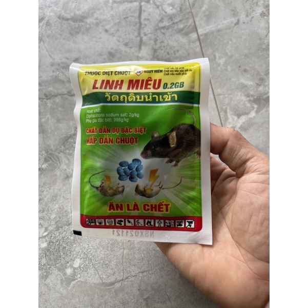 Thuốc diệt  Chuột Cao Cấp dạng viên 8 viên và combo