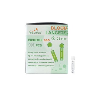 Kim Lấy Mụn - Kim Chích Máu Blood Lancet (Hộp 100 cây)
