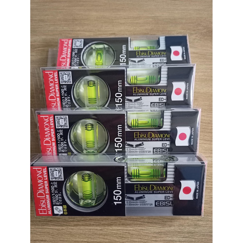 Thước thủy cao cấp EBISU Japan ED-15N dài 150mm