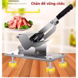 Máy thái thịt đông lạnh bằng tay - Máy cắt thịt cá đông lạnh mini gia đình+ Tặng 01 thiết bị nhà bếp chuyên dụng cao cấp