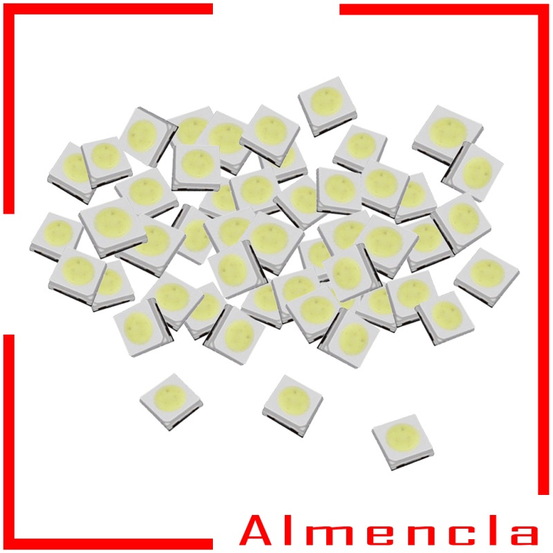 Set 50 đi ốt đèn LED COB 3535 1W 3V ánh sáng trắng công suất cao