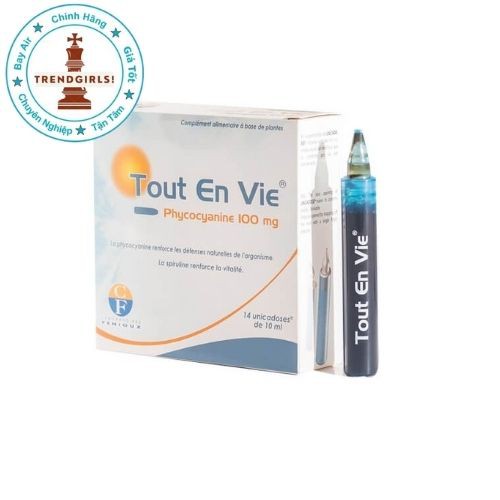 Tảo biển Tout En Vie, Pháp (14 ống dạng nước) kèm vitamin C với nhiều công dụng tuyệt vời - trend girls online