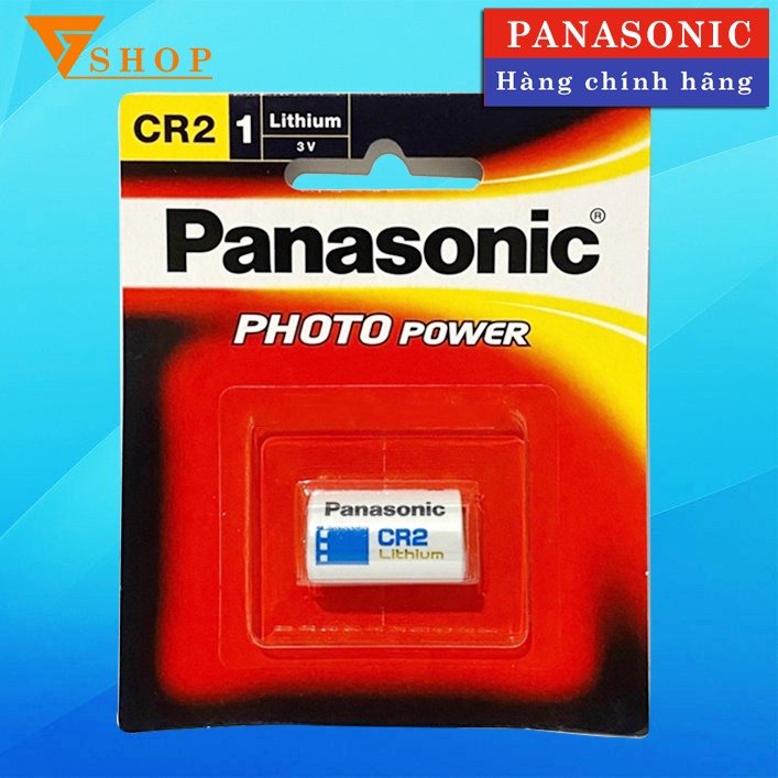 Pin CR2 Panasonic 3V Lithium vỉ 1 viên