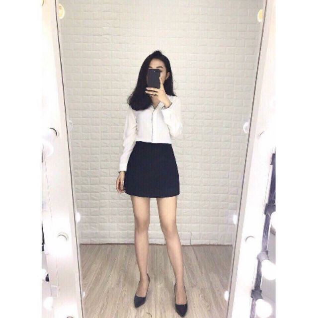 Chân váy chữ A umi có quần lót trong