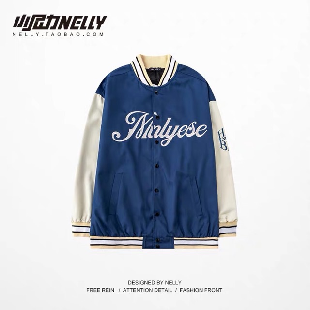 [Mã WASTMAY giảm 15% tối đa 30K đơn 150K] [Order taobao Áo Bomber bóng chày Nelly | BigBuy360 - bigbuy360.vn