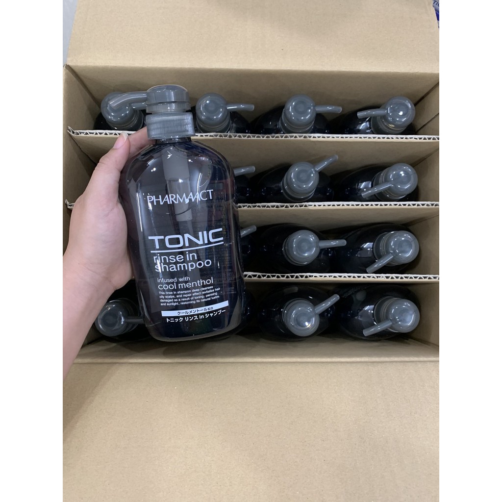 Dầu gội dành cho Nam Tonic Pharmaact 600ml nhật bản