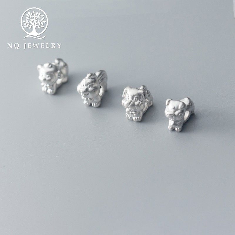 Charm bạc cung hoàng đạo 12 con giáp - NQ Jewelry
