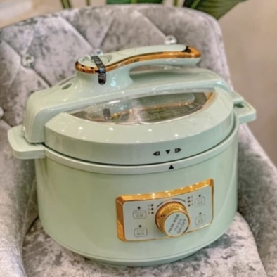 Nồi Áp Suất Điện Đa Năng AUX Chính Hãng Nội Địa Trung Dung Tích 4 Lít Hầm Nấu Đa Năng  Bảo Hành 12 Tháng