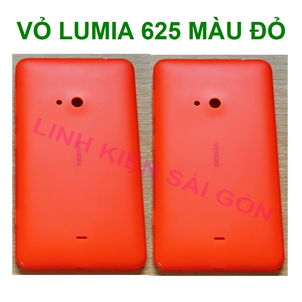 VỎ LUMIA 625 MÀU ĐỎ