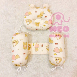 Bộ gối chặn cho bé ngủ ngon