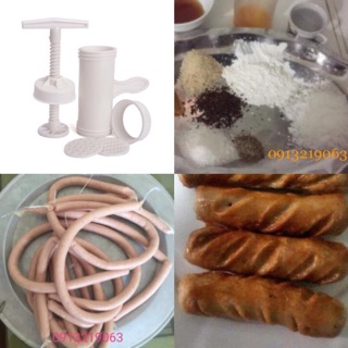 Combo 4 vỏ colagen làm xúc xích, lạp xưởng, khoai lang kén