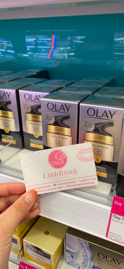 KEM NỀN DƯỠNG DA - BB CREAM CHỐNG 7 DẤU HIỆU LÃO HOÁ DA OLAY TOTAL EFFECTS 7 IN ONE ANTI | BigBuy360 - bigbuy360.vn