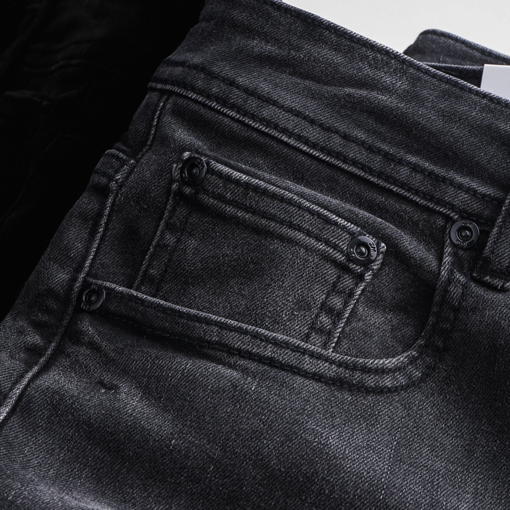 Quần jean dài nam Zara xám wax (Form Slimfit,chất vải co dãn,ống quần 15 - 17cm) - JZR 526 | BigBuy360 - bigbuy360.vn