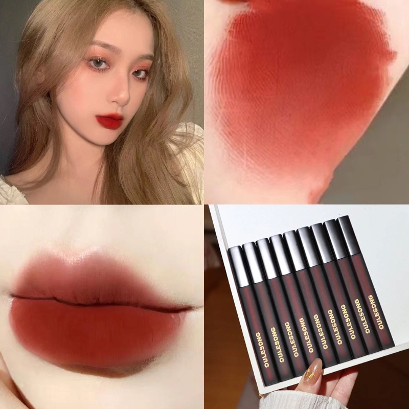 (Hàng Mới Về) 1 Son Môi Màu Đen Dưỡng Ẩm Làm Trắng Không Dính Cốc | BigBuy360 - bigbuy360.vn